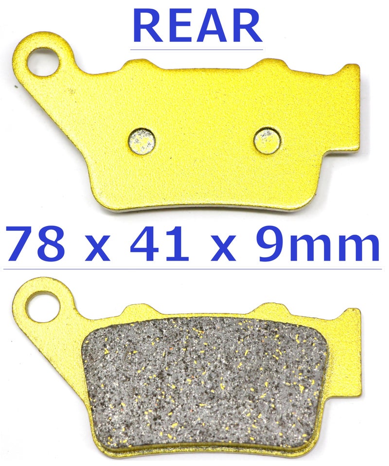 Master Chen Brake Pads for BMW S 1000 R Naked K47 2014-2017 / S1000 RR K46 R/RR Forged Wheels 2010 2011 2012 2013 2014 2015 2016 2017 S1000R S1000RR Front Rear Brakes FA213 FA604 MC0355 - Image 3